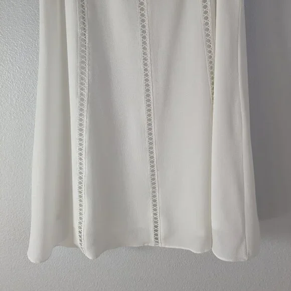 Lulus Dress XS White Hey Doll Ivory Lace Shift Dress Romantic Party Shower Bride - Picture 6 of 13